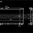Load image into Gallery viewer, Koyo 96-00 Toyota Chaser JZX100 2.5L Inline 6 Turbo w/ Manual Trans Radiator