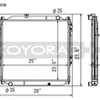 Load image into Gallery viewer, Koyo 96-02 Toyota 4Runner 2.7L / 3.4L w/ 5MT Radiator (Requires Cap PN SK-C13)