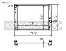 Load image into Gallery viewer, Koyo 99-05 BMW E46 (Non M3) M/T ONLY Radiator