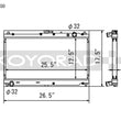 Load image into Gallery viewer, Koyo 99-05 Mazda MX-5 Miata 1.8L (MT) Radiator