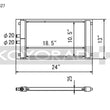 Load image into Gallery viewer, Koyo Dual Pass Universal Heat Exchanger (Radiator) - Turbocharged &amp; Supercharged Applications