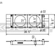 Load image into Gallery viewer, Koyo Honda Universal Pocket Radiator