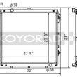 Load image into Gallery viewer, Koyo Toyota 10-13 Tundra 4.6L/07-13 Tundra 5.7L V8 (AT) Racing Radiator *Requires SK-C13*