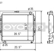Load image into Gallery viewer, Koyo Toyota 84-95 Pickup 2WD/4WD/ 4Runner 2.4L I4 (22R/RE) MT Radiator *Will Not Fit 22RET*
