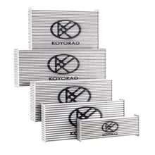 Load image into Gallery viewer, Koyo Universal Aluminum HyperCore Intercooler Core (18in. X 5in. X 2.5in.) - Side View