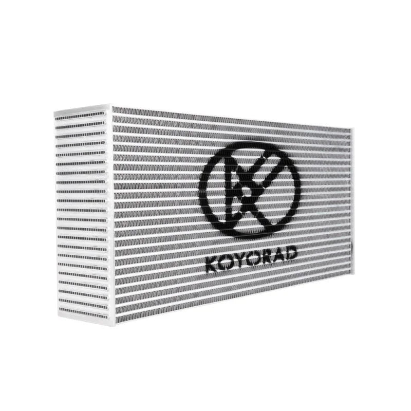 Koyo Universal Aluminum HyperCore Intercooler Core (23in. X 11in. X 4in.) - Side View