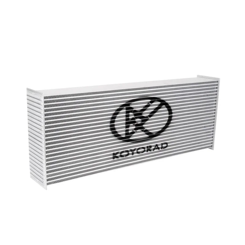 Koyo Universal Aluminum HyperCore Intercooler Core (28in. X 10in. X 4in.) - Side View