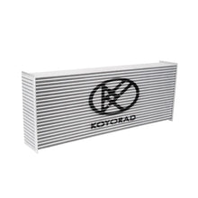 Load image into Gallery viewer, Koyo Universal Aluminum HyperCore Intercooler Core (28in. X 10in. X 4in.) - Side View