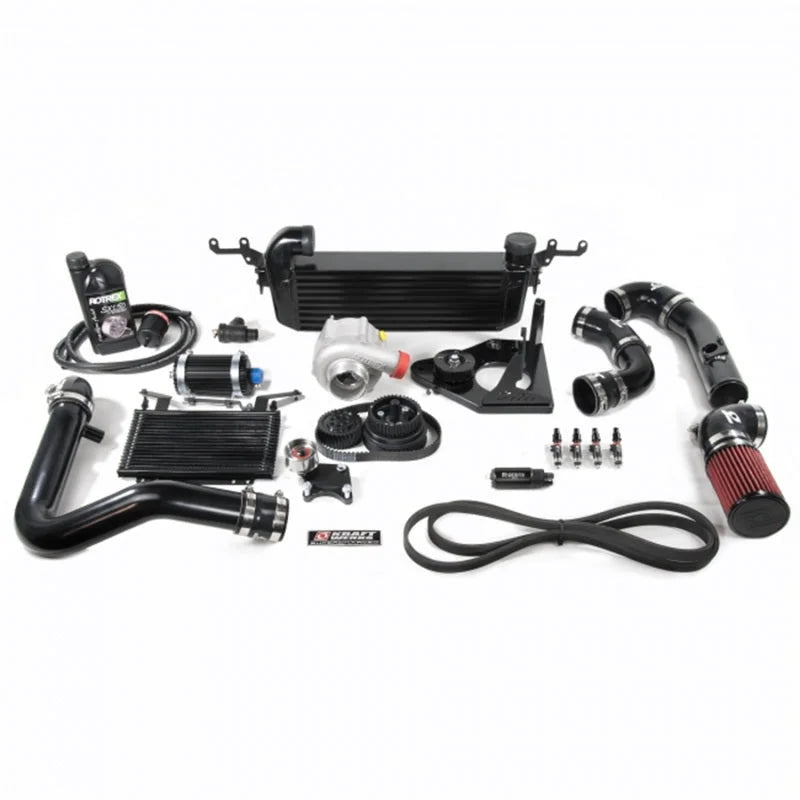 KraftWerks 06-13 Mazda Miata NC 2.0L Supercharger Kit Header & Exhaust *No Tune* - Main Product View