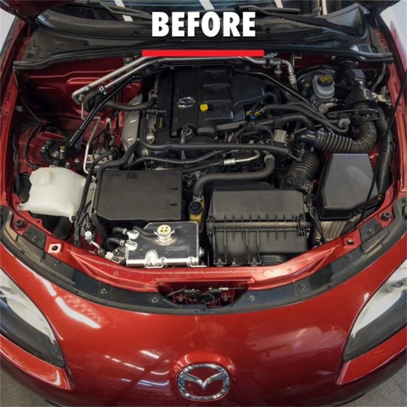 KraftWerks 06-13 Mazda Miata NC 2.0L Supercharger Kit Header & Exhaust *No Tune* - Side View