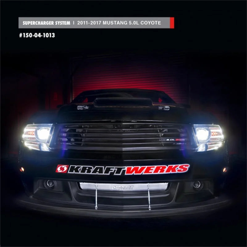 KraftWerks 11-14 Ford Mustang 5.0L Coyote Supercharger System w/o Tuning - Main Product View