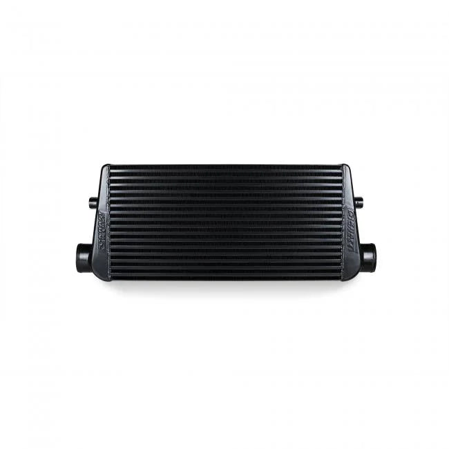 KraftWerks 31x12x4in Core Size 3in Inlet/Outlet Universal Black Intercooler - Back View
