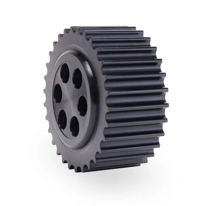 KraftWerks Cogged Pulley - 75mm Cogged 42mm Width (6 Bolt / Must Use Adapter Hub) - Side View