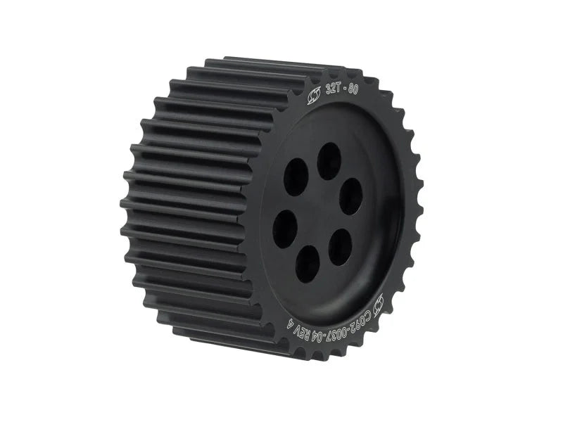 KraftWerks Cogged Pulley - 80mm Cogged 64mm Width (32 TEETH GT2) - Main Product View
