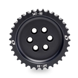 KraftWerks Cogged Pulley - 85mm Cogged 64mm Width (6 Bolt / Must Use Adapter Hub) - Main Product View