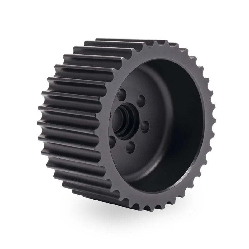 KraftWerks Cogged Pulley - 85mm Cogged 64mm Width (6 Bolt / Must Use Adapter Hub) - Side View