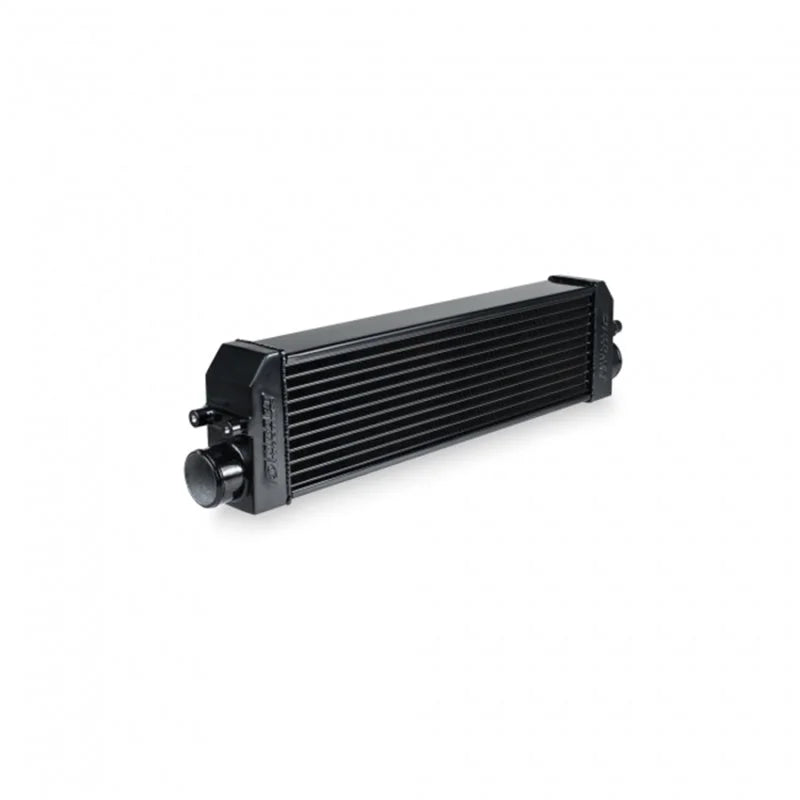 KraftWerks Core Size 22x7x3 - 2.5in Inlet/Outlet Universal Intercooler - Black - Side View