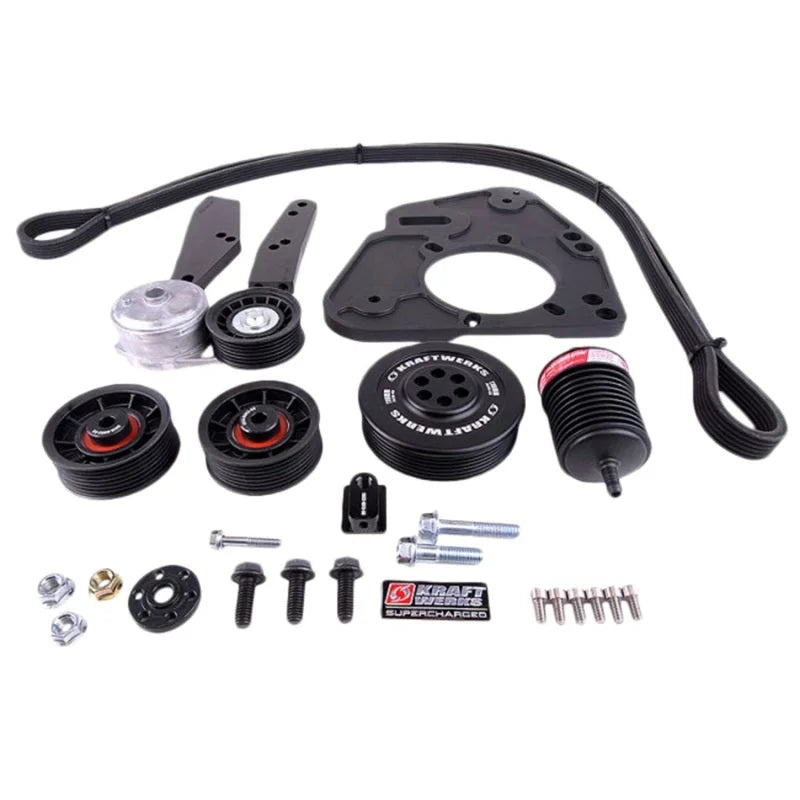 KraftWerks Honda D-Series Race Supercharger Kit (C30-94) - Installation View