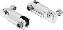 Load image into Gallery viewer, Kuryakyn 2-1/4in Stirrup Heel Rest Extenders Chrome