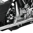 Load image into Gallery viewer, Kuryakyn 2in Adjustable Lockable Offsets With Male Mount Adapter Chrome - Side View