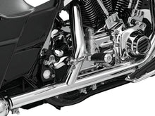 Load image into Gallery viewer, Kuryakyn 2in Adjustable Lockable Offsets With Male Mount Adapter Chrome - Side View