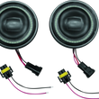 Load image into Gallery viewer, Kuryakyn 4-1/2inch Vision Passing Lmps Black - Main Product View