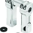 Load image into Gallery viewer, Kuryakyn 5inch Billet Handlebar Risers Chrome