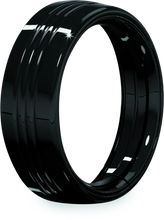 Load image into Gallery viewer, Kuryakyn 7inch Headlamp Trim Ring Gloss Black - Main Product View