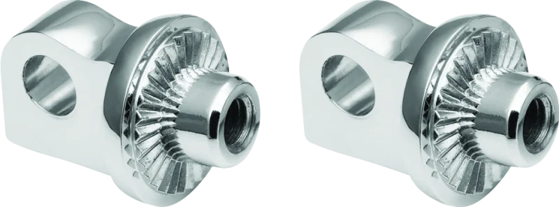 Kuryakyn Adj Stop Splined Peg Adapter Chrome