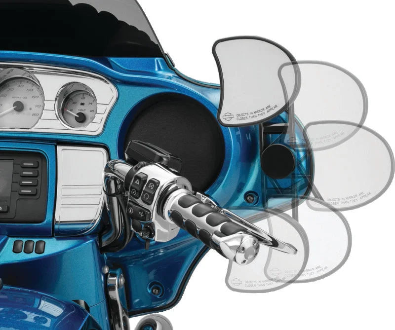 Kuryakyn Adjustable Mirror Relocator - Installation View