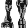 Load image into Gallery viewer, Kuryakyn Adjustable Passenger Peg Mount 93 and Up Touring Gloss Black - Side View