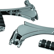 Load image into Gallery viewer, Kuryakyn Adjustable Passenger Pegs With ISO Small Pegs Chrome - Main Product View