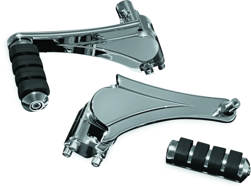 Kuryakyn Adjustable Passenger Pegs With ISO Small Pegs Chrome - Main Product View
