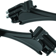 Load image into Gallery viewer, Kuryakyn Adjustable Passenger Pegs With Small ISO Pegs Black - Main Product View