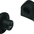 Load image into Gallery viewer, Kuryakyn Adjustable Stop Splined Peg Adapter Black