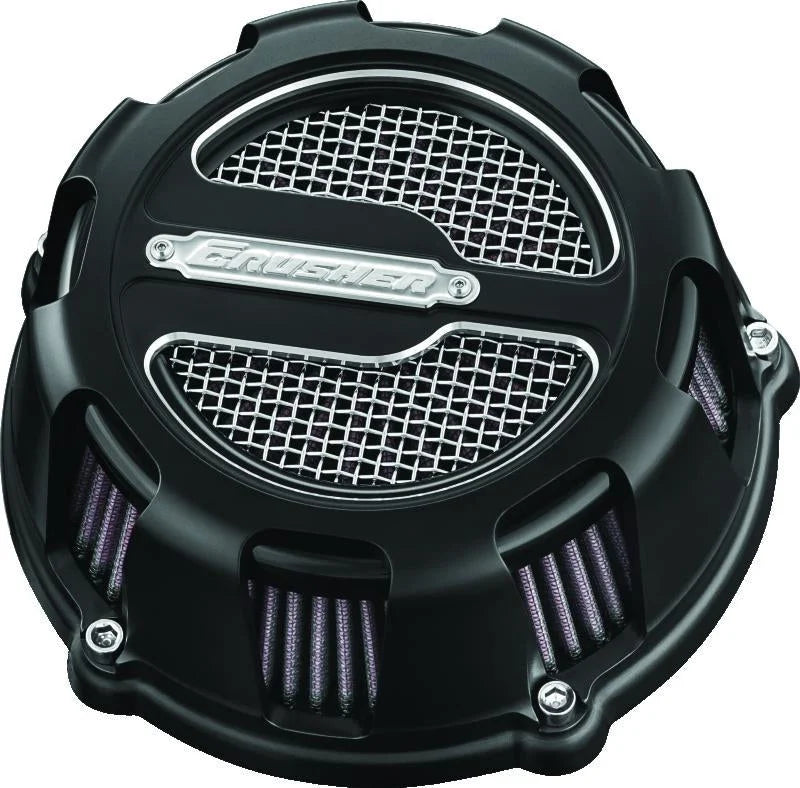 Kuryakyn Air Cleaner Black fits 1997-1999 Harley-Davidson FLHR Road / 1998 1999 Harley-Davidson FLHRCI Road / 1996 1997 Ha...