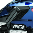 Load image into Gallery viewer, Kuryakyn Air Deflectors 18-Up Goldwing Dark Smoke - Detail View