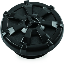 Load image into Gallery viewer, Kuryakyn Alley Cat Gas Cap Black - Main Product View