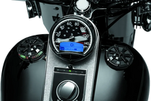 Load image into Gallery viewer, Kuryakyn Alley Cat Gas Cap Black - Side View