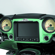 Load image into Gallery viewer, Kuryakyn Aztec Top Dash Accent Black - Side View