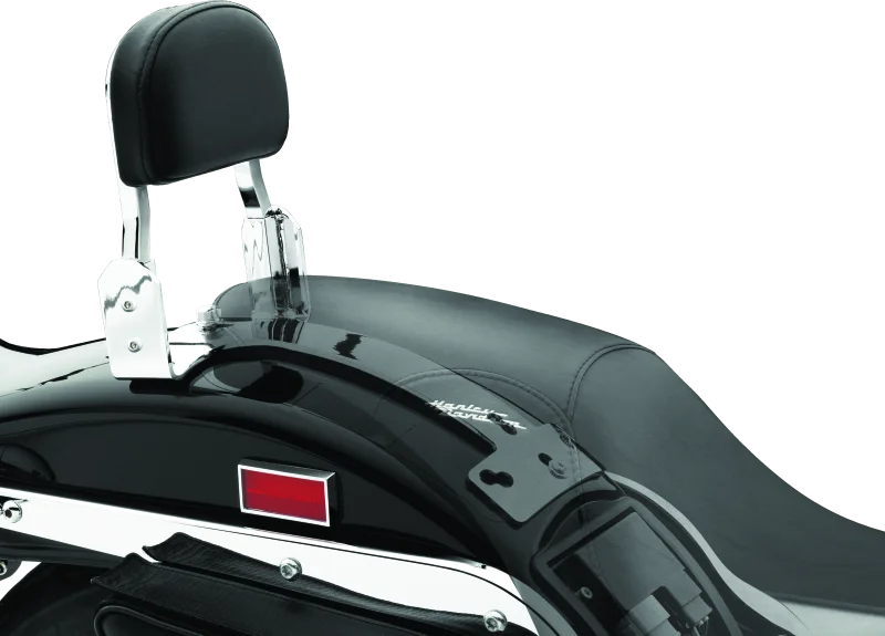 Kuryakyn Backrest Pad For Plug & Play Sissy Bar 8980 Black - Side View