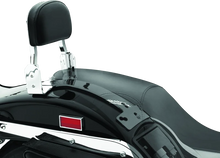Load image into Gallery viewer, Kuryakyn Backrest Pad For Plug &amp; Play Sissy Bar 8980 Black - Side View