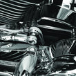 Load image into Gallery viewer, Kuryakyn Ball Joint With Stud Righthand Female 5/16in-24 Threads Chrome - Side View