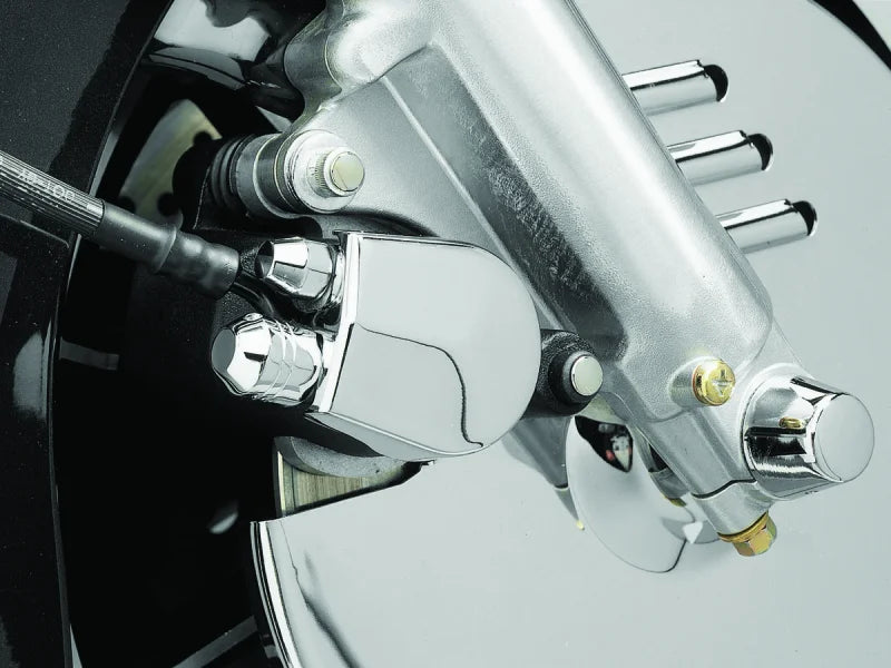 Kuryakyn Banjo Bolt Cover Chrome - Side View