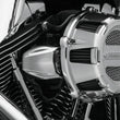 Load image into Gallery viewer, Kuryakyn Bantam Throttle Servo Cover Chrome - Side View