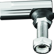 Load image into Gallery viewer, Kuryakyn Barrel Style Right Hand Female 5/16in-24 Threads Chrome - Main Product View