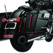 Load image into Gallery viewer, Kuryakyn Billet Antenna Hex/Grooved Black &amp; Raw - Side View