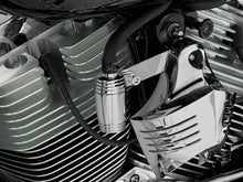 Load image into Gallery viewer, Kuryakyn Bluegrass Breather Catch Tank - Side View