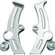 Load image into Gallery viewer, Kuryakyn Boomerang Frame Covers For 00-07 Softail Chrome - Main Product View