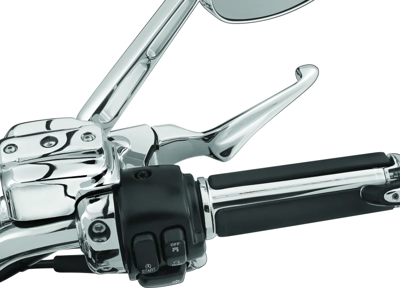 Kuryakyn Boss Blades 08-13 Touring Cable Chrome - Side View